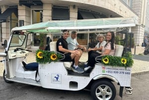 Lisboa: Historisk byomvisning med elektrisk tuk-tuk