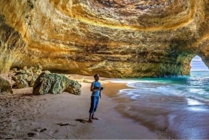 Lisboa: Privat tur til Benagil, Algar Seco, Portimao og Lagos