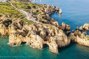Lisboa: tour privado al Algarve, Algar Seco, Benagil y Lagos