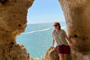 Tour particular de Lisboa ao Algarve, Gruta de Benagil, Faro, Portimão