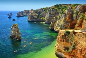 Lisbon: Private Tour to Algarve, Benagil, Algar Seco & Lagos