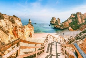 Lisbon: Private Tour to Algarve, Benagil, Algar Seco & Lagos