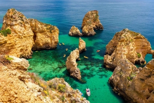 Lisbon:Private Tour to Algarve, with benagil cave cruise