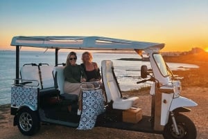 Lissabon mit Tukxi: TukTuk-Tour bei Sonnenuntergang mit lokalen Spezialitäten
