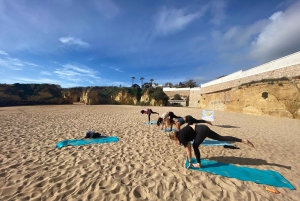 Morning Beach Yoga in Lagos by el Sol Lifestyle