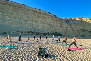 Morning Beach Yoga in Lagos by el Sol Lifestyle