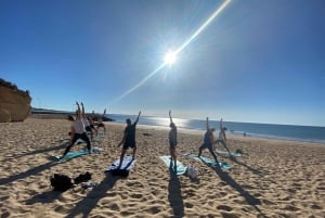 Morning Beach Yoga in Lagos by el Sol Lifestyle