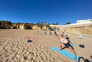 Morning Beach Yoga in Lagos by el Sol Lifestyle