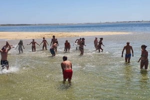 Olhão:5h ride 3 stops on the beaches and islands Ria Formosa