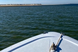 Olhão: Formosa Rota Exclusiva: Aluguer Privado de Barco com Skipper