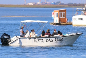 Olhão: Ria Formosa Islands Sunset Cruise with Culatra Tour