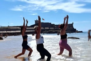Lisbonne Plages : Pilates Aqua Pilates Sophro - Lever ou Coucher de Soleil