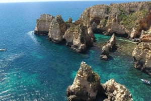 Cruzeiro ao Pôr do Sol na Ponta da Piedade saindo de Lagos