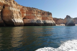 Portimão: Tour in barca delle spiagge di Benagil e Marinha