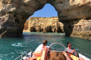 Portimão: Tour in barca delle spiagge di Benagil e Marinha
