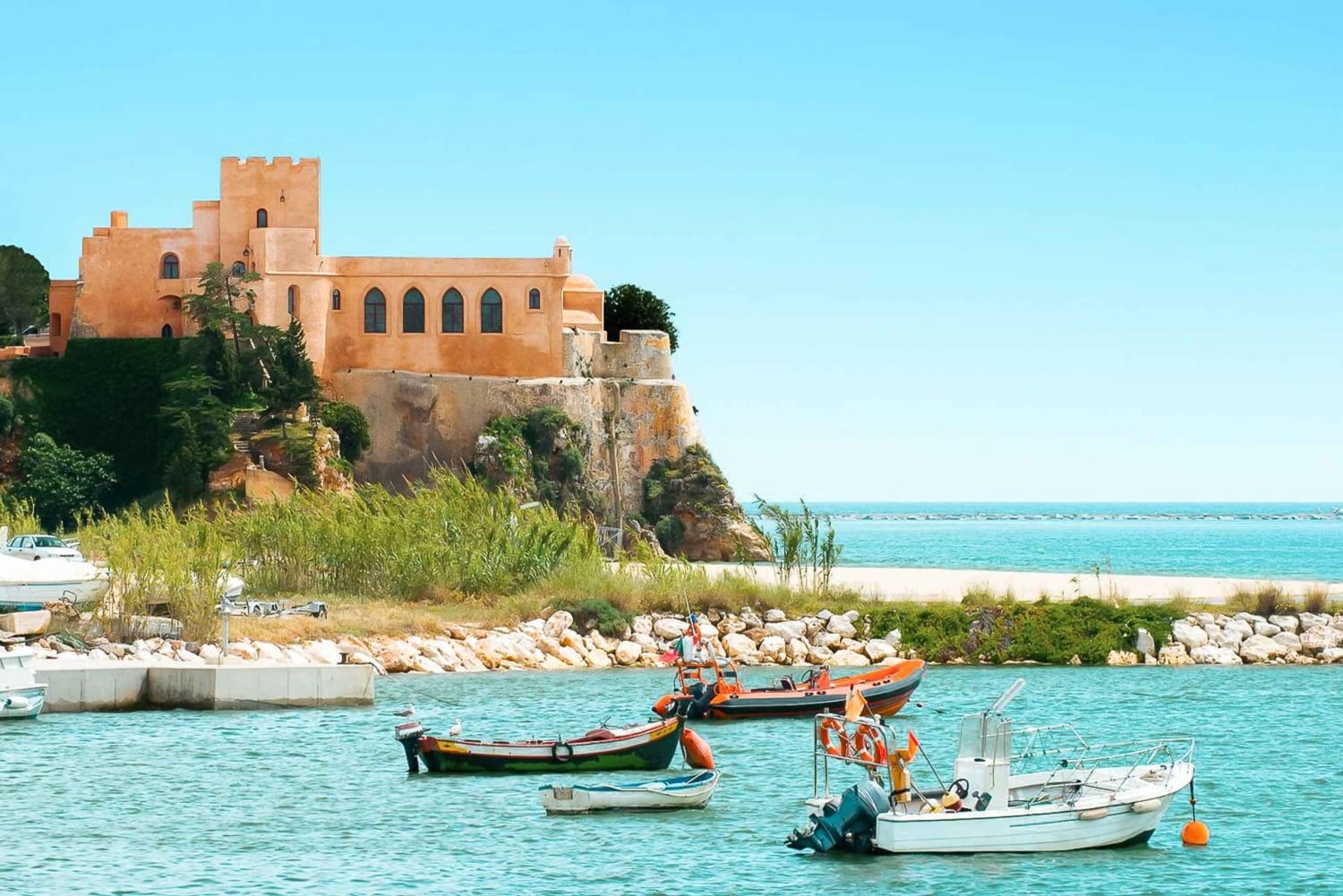 Portimão : Grotte de Benagil et tour en bateau à Praia de Marinha