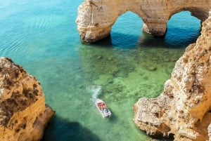 Portimão : Grotte de Benagil et tour en bateau à Praia de Marinha