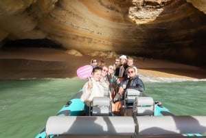 Portimão : Grotte de Benagil et tour en bateau à Praia de Marinha