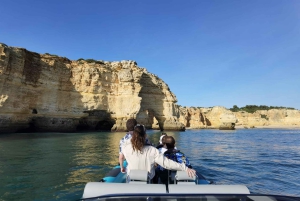 Portimão : Grotte de Benagil et tour en bateau à Praia de Marinha
