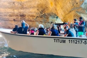 Portimao: Benagil Cave & Praia da Marinha Boat Cruise