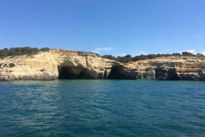 Portimão: Benagil-grotter og øko-katamaran-tur på Guldkysten