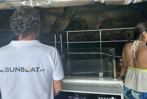 Portimão: Benagil-grotter og øko-katamaran-tur på Guldkysten