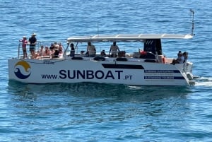 Portimão: Benagil-grotter og øko-katamaran-tur på Guldkysten