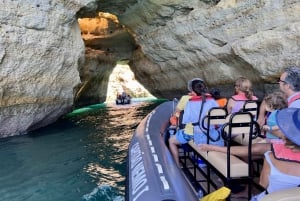 Portimão: Benagil Caves & Praia da Marinha Guided Boat Tour