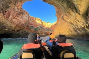 Portimão: Benagil Caves & Praia da Marinha Guided Boat Tour