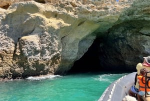 Portimão: Benagil Caves & Praia da Marinha Guided Boat Tour