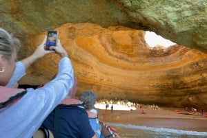 Portimão: Benagil Caves & Praia da Marinha Guided Boat Tour