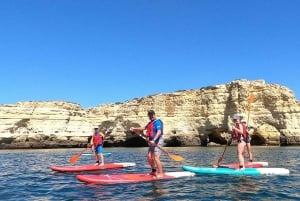 Portimão: Benagil Caves Speedboat Tour w/ Kayak or SUP Ride