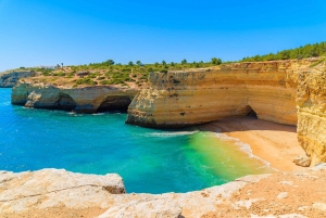 Portimão: Benagil Sea Caves Speedboat Adventure Tour