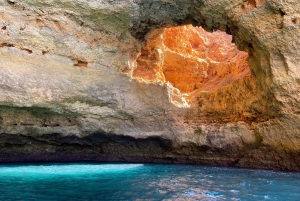 Portimão : Aventure en bateau rapide dans les grottes de Benagil