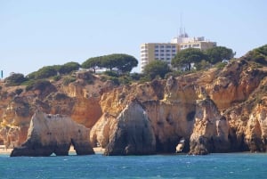 Portimão: Båtutflykt med segelbåt till Lagos Cape Caves