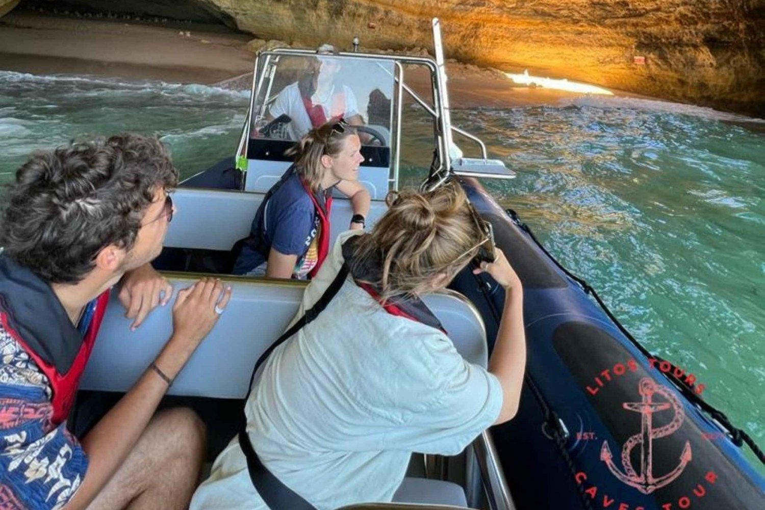 Portimao: Bådtur til Benagil-grotten