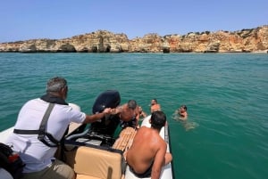 Portimão: Dolphin Watch & Benagil Caves with Biologist Guide