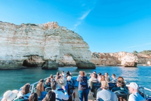 Portimão: Dolphin Watching, Benagil Caves Cruise & Sunset