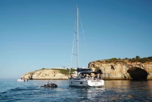 Portimao: Half-Day Sailing Yacht Cruise to the Benagil Caves