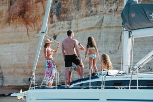 Portimao: Half-Day Sailing Yacht Cruise to the Benagil Caves