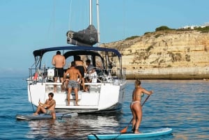 Portimao: Half-Day Sailing Yacht Cruise to the Benagil Caves