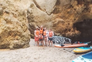 Portimão dolda grottor: Privat kajak- och SUP-tur