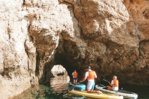 Portimão dolda grottor: Privat kajak- och SUP-tur