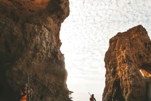 Portimão dolda grottor: Privat kajak- och SUP-tur