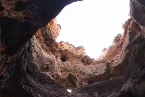 Portimão dolda grottor: Privat kajak- och SUP-tur