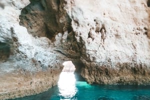 Grotte nascoste di Portimão: Tour privato in kayak e SUP