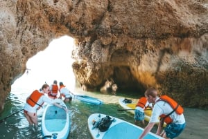 Grotte nascoste di Portimão: Tour privato in kayak e SUP