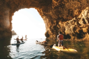 Grotte nascoste di Portimão: Tour privato in kayak e SUP