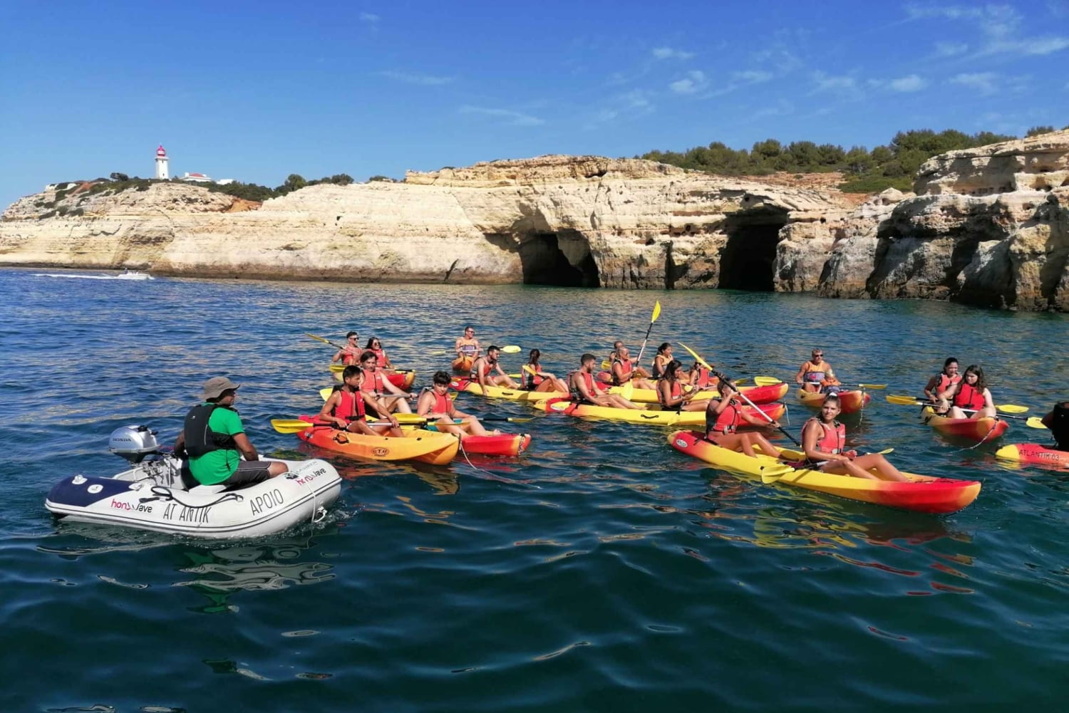 Portimão: Kajaktur till Benagils grottor