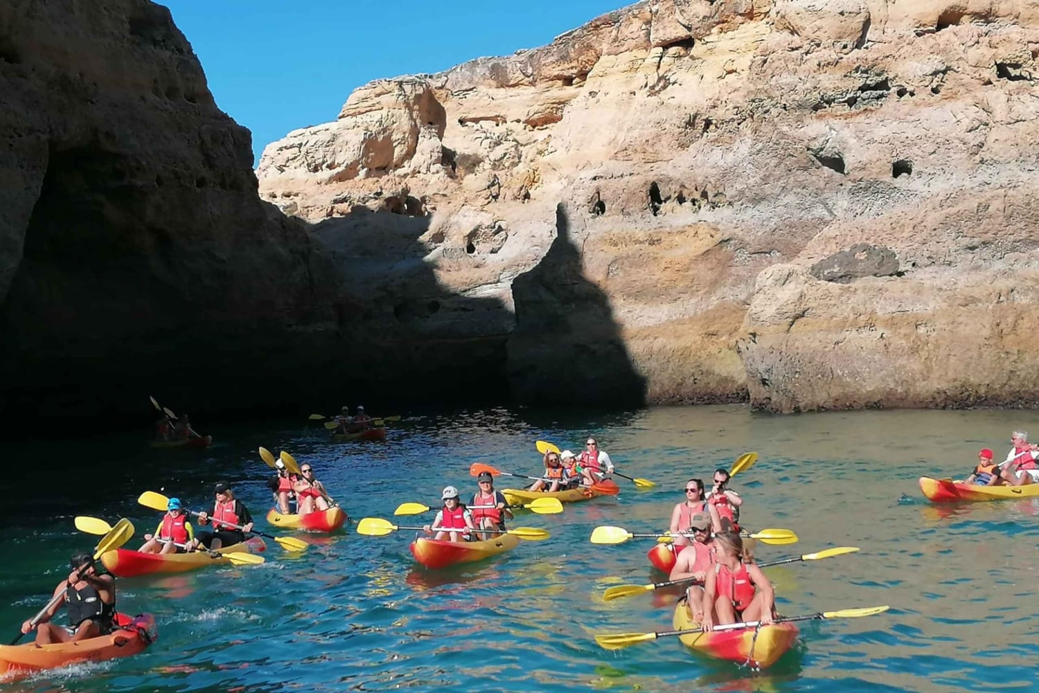 Portimão: Kajaktur till Benagils grottor